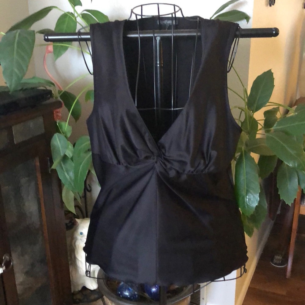 Black dress top